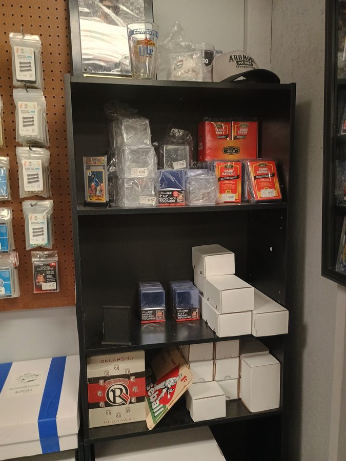 In-house 3D printed display stands and supplies at Booth 64 Ardmore OK