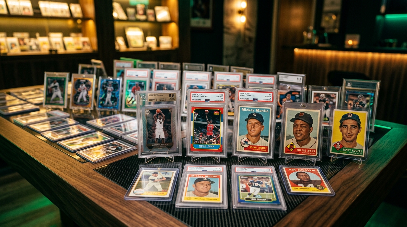 Pocket Cash Cards Vintage and Modern Sports Cards